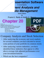 Investment Analysis and Portfolio Management: Lecture Presentation Software