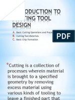 Introduction To Cutting Tool Design