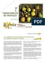 Catalogo de Variedades Tradicionales de Frutas