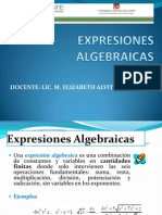 Expresiones Algebraicas