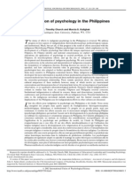 Indigenization of Psychology in The Philippines