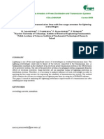 Modeling of Overhead Transmission Lines With Line Surge Arresters For Lightning