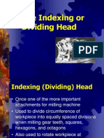 The Indexing or Dividing Head