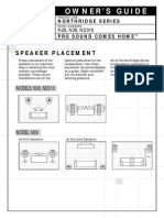 N38 Speaker Manual