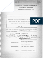 ESTRUCTURA, MAGNITUD Y DISTRIBUCION DEL CONSUMO DE AGUA POTABLE POR PARTE DE LOS ALTOS COl'1SUNIDORES DEL ACUEDUCTO METROPOLITANO DE CARACAS Año 1984