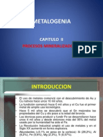 Capitulo II. Procesos Mineralizadores