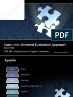 Consumer-Oriented Evaluation Approach