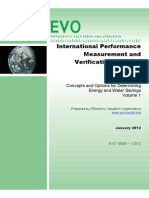 IPMVP Concepts and Options For Determining Energy and Water Savings V1 2012