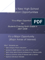 Florida's New High School Graduation Opportunities