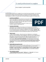 Les Emails Professionnels en Anglais PDF