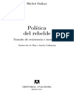 Michel Onfray - Política Del Rebelde - Tratado de Resistencia e Insumisión