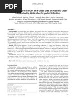 Volume 10, Issue 3, December 2009 - A Level of Gastrin Serum and Ulcer Size On Gastric Ulcer Correlated To Helicobacter Pylori Infection PDF