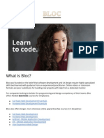 What Is Bloc?: Full Stack Web Development Essentials Frontend Web Development Essentials