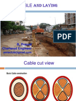 Cable and Laying: - B. Prasad