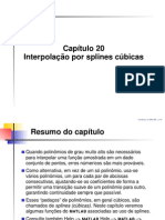 Cap20 Interpolação Por Splines