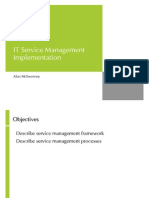 IT Service Management Implementation Overview