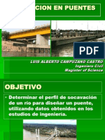 Guia para Calculo de Socavacion General en Puentes