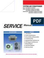 Samsung CAC (4 Way Cassette) Service Manual