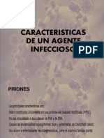 Caracteristicas de Un Agente Infeccioso