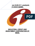 Swot of ICICI Bank