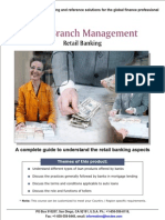 Bank Branch Management Retail Banking