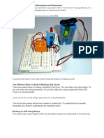 Blinking LED Circuit With Schematics and Explanation