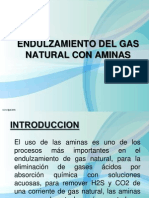 Endulzamiento Del Gas Natural Con Aminas