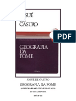 Josúe de Castro - Geografia Da Fome