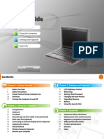 User Guide: Getting Started Using The Computer Settings and Upgrade Appendix