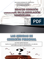 Las Medidas de Coerción Personal