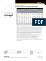 Endseal Pipe Groove Specifications