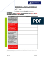 CPI Baler Safety Audit Checklist