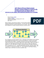 Applying The DMAIC Steps To Process Improvement Projects