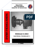 E2063 Teknologi Elektrik 2 UNIT0