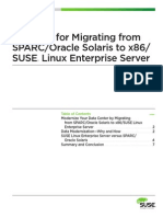 Case For Migrating Sparc Oracle Solaris To X86sles