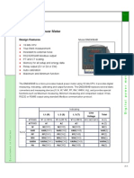 Manual Medidor de Panel Digital Dm2463ab