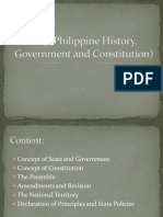 SS4 (Philippine History, Government and Constitution