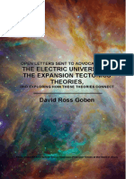 Open Letters To The Electric Universe and Expansion Tectonics Theories