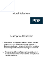 Moral Relativism