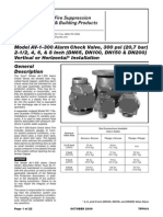 Tyco Alarm Valve