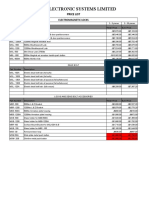 Masai Electronic Systems Limited: Price List