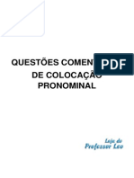 Colocação Pronominal