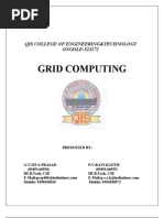 Grid Computing: Qis College of Engineering&Technology ONGOLE-523272