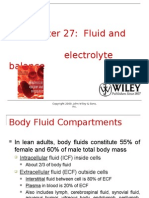 Chapter 27: Fluid and Electrolyte Balance