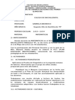 Informe de Seguimiento de Notas