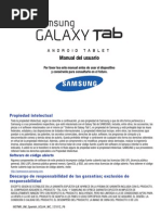 ATT I957 Galaxy Tab 10 - 8.9 Spanish