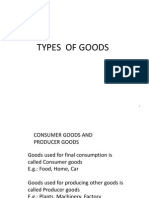 Types of Goods