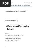 Practica 5 Calor Específico