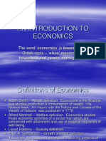 An Introduction To Economics