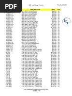 ABB Price Book 66